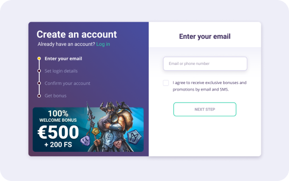 SafeCasino Registrierungsschritt 5